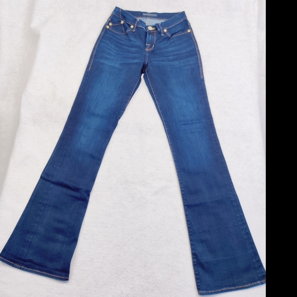 Rock & Republic Kendra Flare Leg Jeans Sz 8 Bootcut